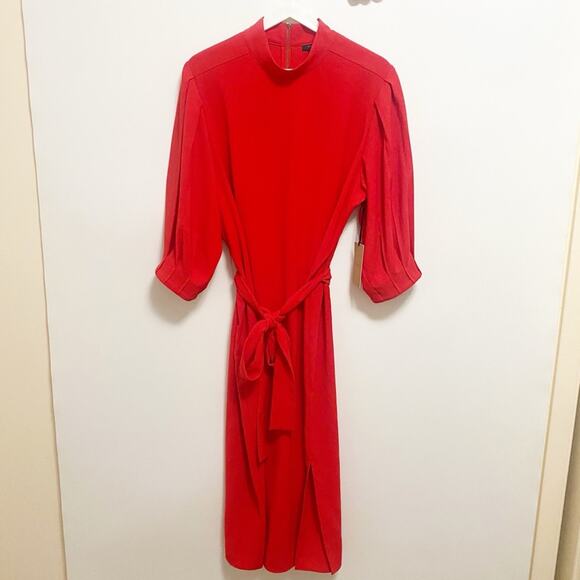 Halogen Tie Waist Dress - Picture 3 of 10